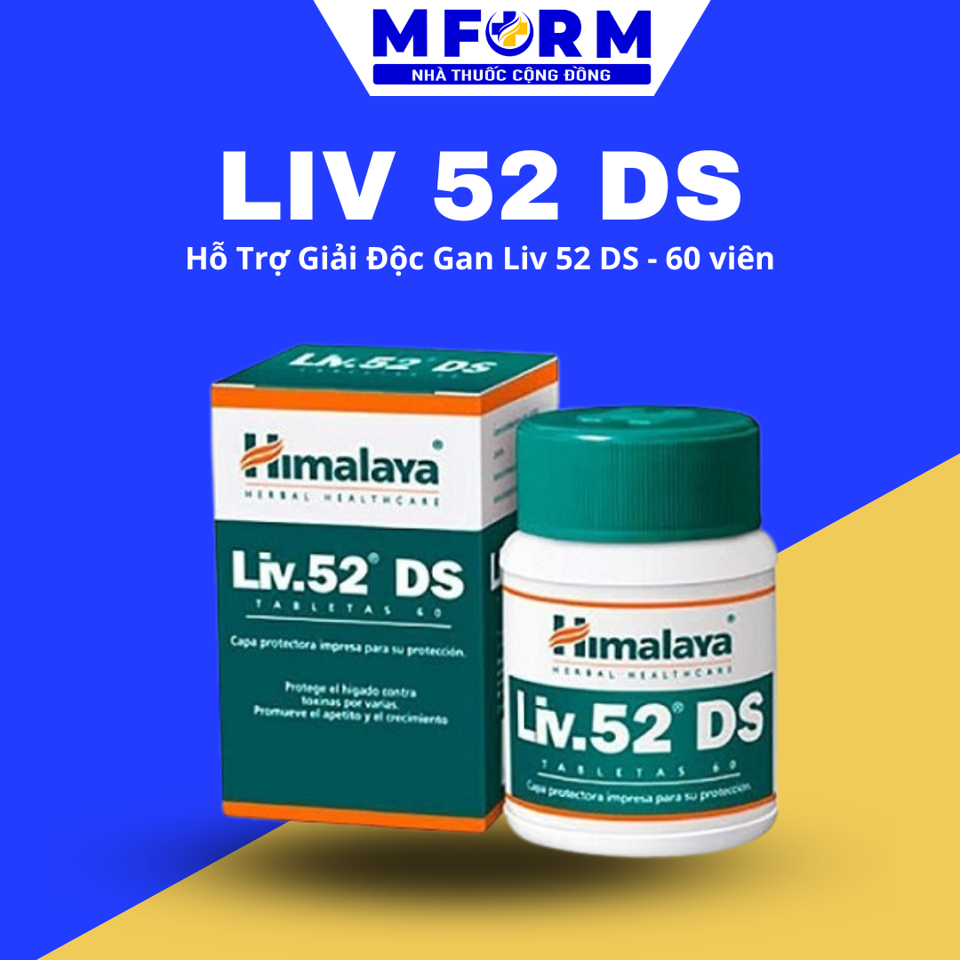 Giải đọc gan HIMALAYA - ẤN ĐỘ LIV.52 DS