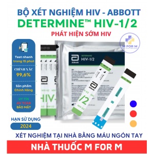 Bộ xét nghiệm HIV - ABBOTT DETRERMINE HIV -1/2